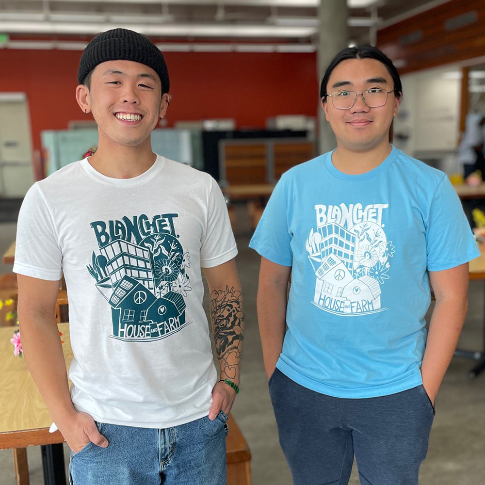 Daren Todd Designed Blanchet House and Farm T-Shirt image 1