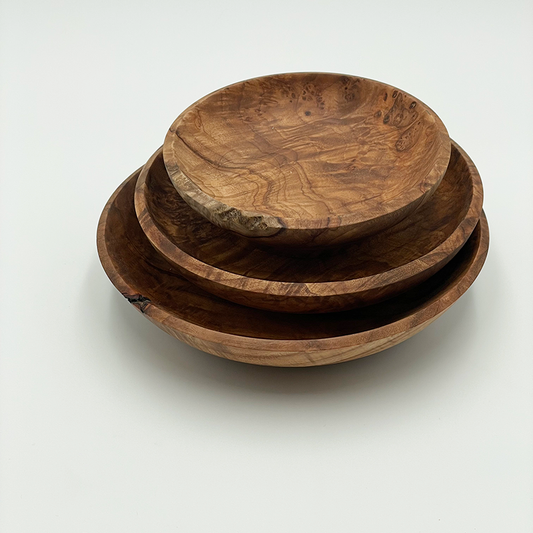 Walnut Plate Set